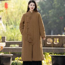 두루마기 개량 한복 코트 패딩 경량 누빔 철릭 부인