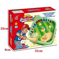 兒童益智玩具 棒球 彈珠臺 桌游 桌面 棒球遊戲, 1個