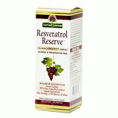NATURE'S ANSWER 無麩質白藜蘆醇萃取液, 150毫升, 1個