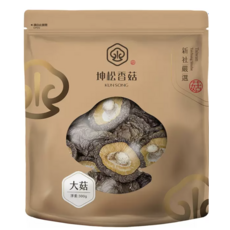 坤松香菇 大菇 台灣新社嚴選, 300公克, 1個