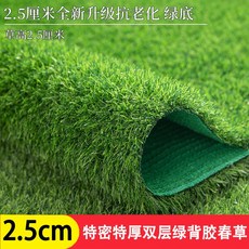 매트 실외용 잔디 실내용 애견용 야외 베란다 잔디매트, P. 여름 잔디 2.5cm 이중 격자 10m2