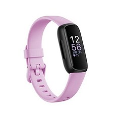 Fitbit 인스파이어 3 건강 지표 심박수 수면, 라일락 블리스/블랙
