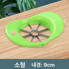 그린 표준형 필러 깍는 깎는기계 조각칼 돌려까기, 1개, 상큼한 녹색 슬라이스기 8분할