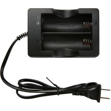 ACEBOT 18650 배터리 충전기 충전식 배터리용 4.2V 듀얼 슬롯 리튬 이온 미국 플러그 충전기ZA059