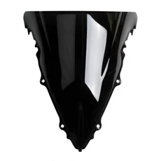 호환 Yamaha YZF R6 2003 용 ABS 앞 유리 윈드 스크린, 01 Black
