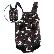 쌍문상회 강아애견가방 소프트 40872EA, 차콜