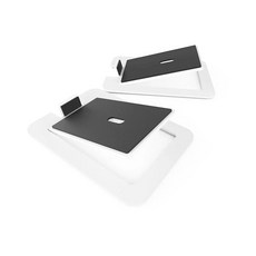 Kanto S6 書架式5.25吋喇叭通用腳架 桌上型音響架, 白色