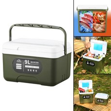 9L 대용량 쿨러 가방 보관용 절연 배달 자동차 점심용 트럭 전용