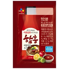 CJ 냉장 함흥 비빔냉면소스, 85g, 12개