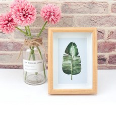 레디박스 북유럽 우드 프레임 인테리어 액자 원목색