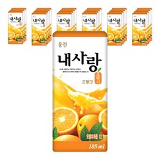 woongjin 柳橙汁, 185ml, 24入