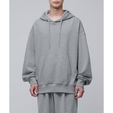 [백화점상품] MUSINSA STANDARD 엑스트라 오버사이즈 후디드 스웨트셔츠 [미디엄 그레이] MMBTK2Z03-MR