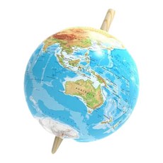 지구과학 세차운동 대기순환 지구본 팽이만들기 5인용 실험키트 교과연계실험 과학키트 교육기관