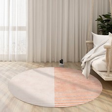 BRINCH 북유럽 패턴 원형 거실 카페트