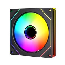 [JOYCOOL] JF140 ARGB PWM PST [시스템쿨러/140mm][1PACK] [블랙], 1개, 블랙