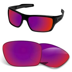 오클리 터빈 OO9263 선글라스와 호환되는 1.5mm 교체 렌즈 긁힘 방지 및 충격 방지 - 미드나잇 선 편광