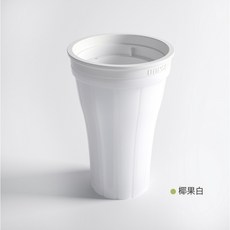 【台灣出貨】捏捏冰沙杯 冰沙杯 製冰杯 製冷杯 冷凍杯 冰沙 捏捏冰沙杯 剉冰 冰 夏季 夏日 消暑 杯 消暑, 1個, 【捏捏冰沙杯】白色, 白色