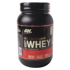 OPTIMUM NUTRITION 分離乳清蛋白補充粉 巧克力香蕉口味, 1個, 907克