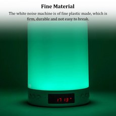 백색소음기 소음중화장치 화이트노이즈 Sleep Machine Digital Portable Radio Memory Function Battery Po, 한개옵션0