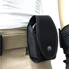 경찰 수갑파우치 가방 수갑케이스 주머니, 수갑파우치A_CN5720/블랙, 1개, 블랙, 수갑파우치A_CN5720