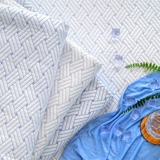 온다쿨 냉감패드 오코텍스 인증, 블루