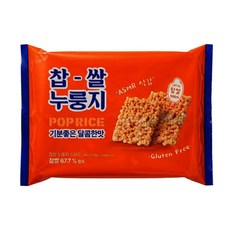 찹쌀 누룽지팝스낵 POP RICE 쌀과자 스위트 5봉, 5개, 288g