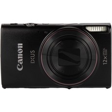 Canon IXUS 輕巧型數位相機 12倍光學變焦 - 時尚便攜，輕鬆捕捉生活精彩, IXUS 285 HS A/黑色