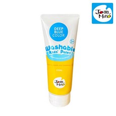 짜서쓰는 워셔블 물감 파랑색 페인팅놀이 화방용품 유아미술재료 페인트