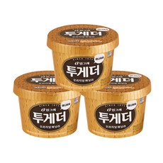 빙그레 투게더 바닐라 미니어처 3개 아이스크림, 270ml