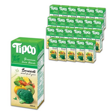 팁코 브로콜리 혼합 주스, 200ml, 72개