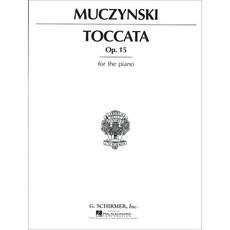 무친스키 토카타 op 15 피아노 악보 [50291000] Schirmer