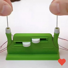 구슬꿰기 바늘 실꿰기 도구 바느질 가이드 실끼우 개, 그린, 1개