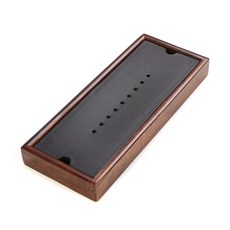 【椿嶼】重竹幹泡盤 幹泡臺 盛水竹木茶盤 陶瓷版麵茶託 原廠批髮LOGO, 重竹+黑, 1個