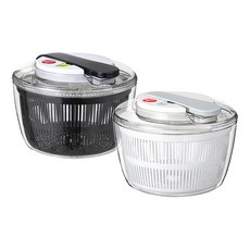 샤오미 WANDU 야채 탈수기 3L 분리식 펌프형 대용량 물빠짐 야채바구니 샐러드 탈수기, 블랙, 4개