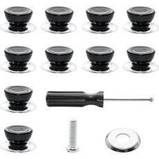 YUYUDHM 10 PCS 교체용 냄비 뚜껑 상단 손잡이 소스팬 커버용 범용 그립