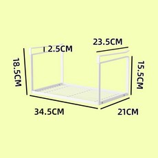 廚房置物架 櫥櫃下掛架鍋架 鍋具收納神器 鍋架 隔板分層吊櫃用品家用大全 隔板分層, 櫥櫃下掛板-大號伸縮款黑(不配板), 1個
