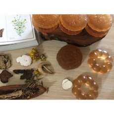 卓瑪愛象 菊花散何首烏胺基酸髮皂 不黏膩手工皂 不卡皂垢, 1個, 小花等皂型（20g+-5)