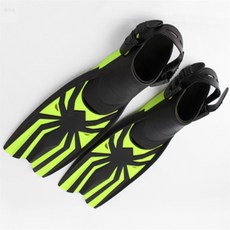 키템 스피드 스파이더 오리발 옐로우 235-250mm 수영 훈련용 핀 강습용 오리발