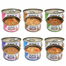 SP RKLES 超級SP大口吃鮮肉罐 80g 寵物罐頭 犬用罐頭 副食罐 全齡犬適用, 1個, 精燉雞肉&新鮮野菜