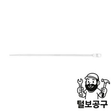 SMATO 케이블타이 마운터블 헤드타이 미니 110mm 백색(100EA)