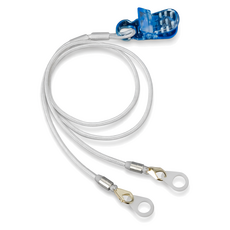 보청기 분실방지끈 목걸이형 스트랩 클립 귀걸이형 오픈형, 1개, 그레이색