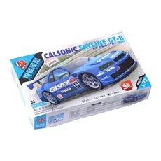 4D 조립 172 클래식 WRC 랠리 자동차 모델 4 시뮬레이션 내부 구조 세부 장난감 장 Skyline GT-R, 1세트