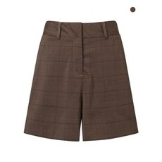 데니스골프 여성 체크 쇼츠 팬츠_NAQMLPS363 2886278