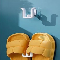 슬리퍼정리대 슬리퍼거치대 욕실화걸이 슬리퍼걸이 욕실실내화걸이 거실화거치대, 1개, 블루