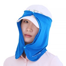 카투스 NEW 얼굴 햇빛가리개 얼굴가리개 자외선차단, 1개, 블루
