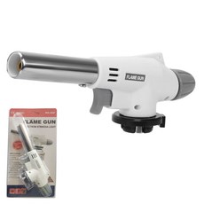 토치 가정 캠핑 요리 원터치 점화 가스토치, 단품, 1개