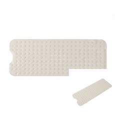 미끄럼방지 욕실매트 40x100cm 밀키베이지 바닥매트 주방