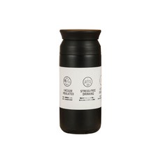 라이프그래피 트래블 스텐 텀블러 500ml, 기본형_블랙, 350ml, 1개