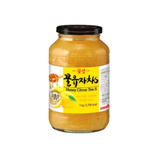 꽃샘 꿀유자차 S, 1kg, 1개입, 6개