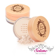 Solone 玫瑰公主花園系列 零妝感柔焦蜜粉, 詳見包裝, 詳見包裝, 01柔亮白皙